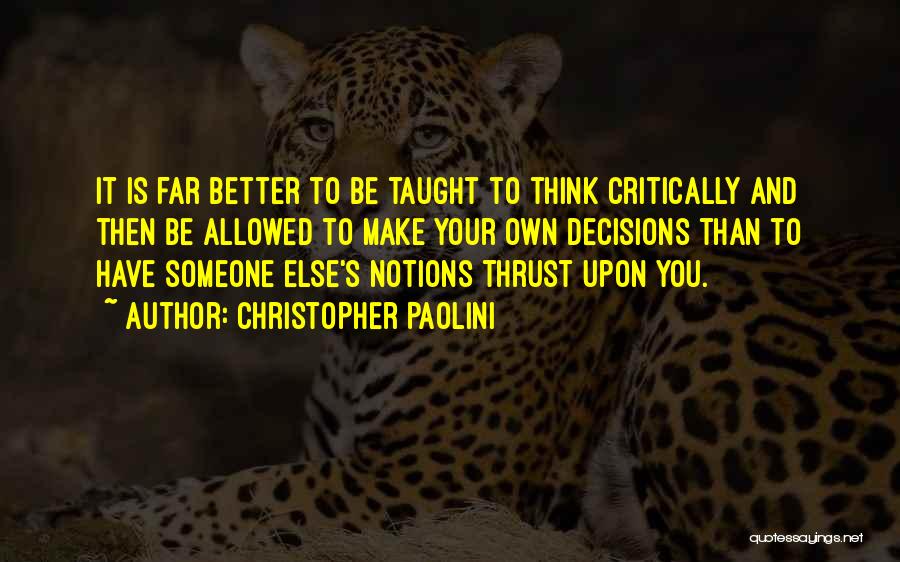 Christopher Paolini Quotes 1238287