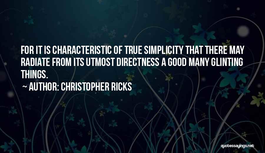 Christopher Ricks Quotes 644310