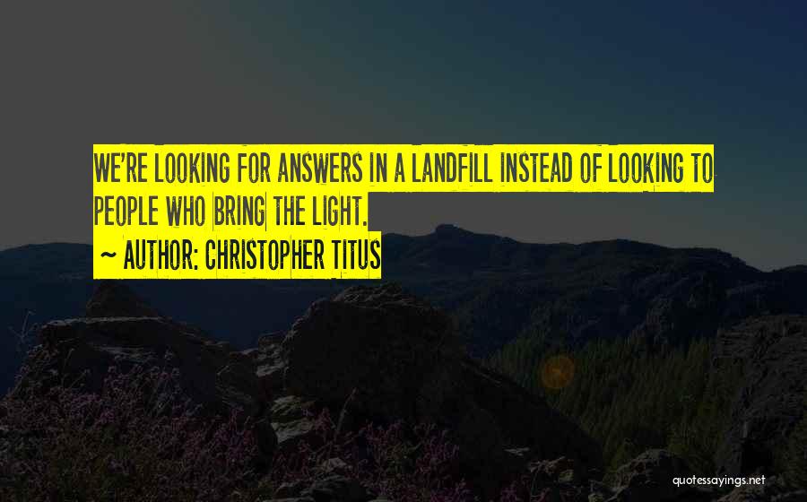 Christopher Titus Quotes 1485728