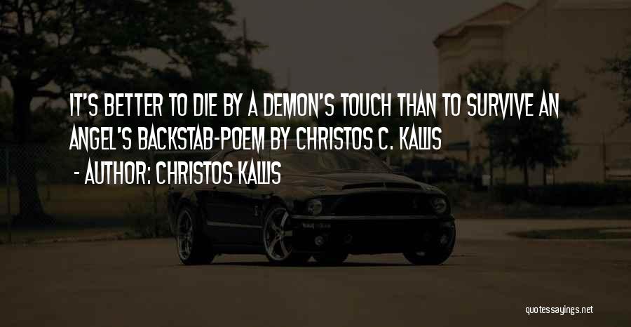 Christos Kallis Quotes 1575954