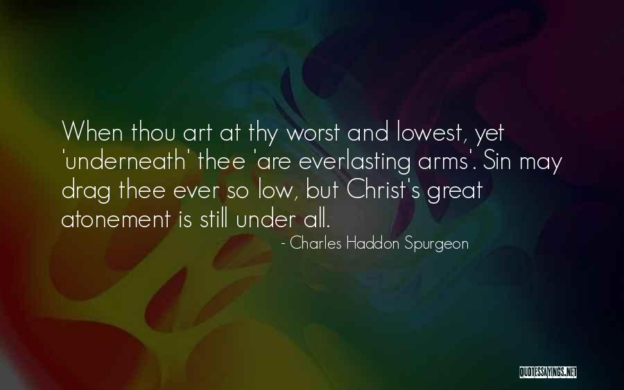 Christ's Atonement Quotes By Charles Haddon Spurgeon