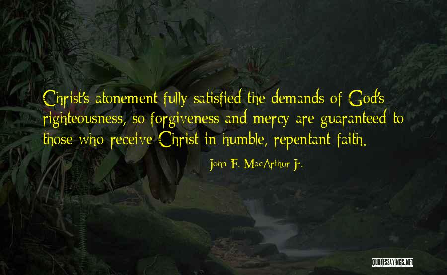 Christ's Atonement Quotes By John F. MacArthur Jr.