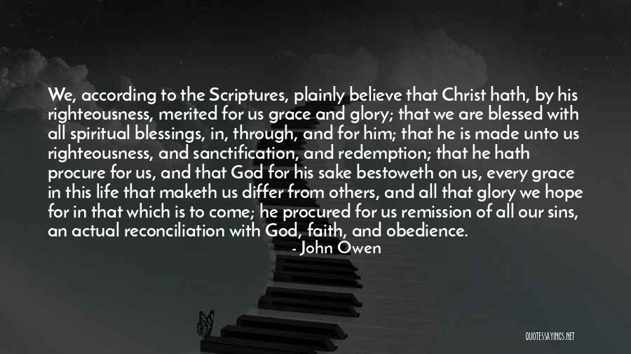 Christ's Atonement Quotes By John Owen