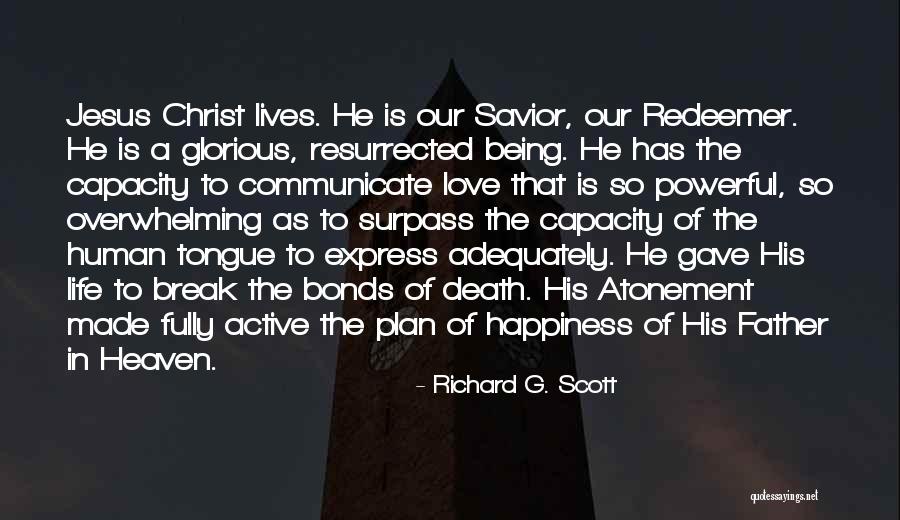 Christ's Atonement Quotes By Richard G. Scott