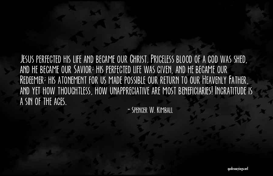 Christ's Atonement Quotes By Spencer W. Kimball