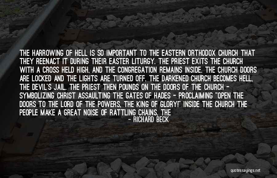 Christ's Death On The Cross Quotes By Richard Beck Christ's Death On The Cross Quotes By Richard Beck