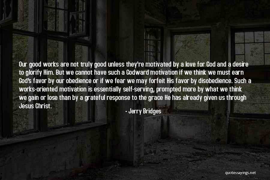 Christ's Love For Us Quotes By Jerry Bridges