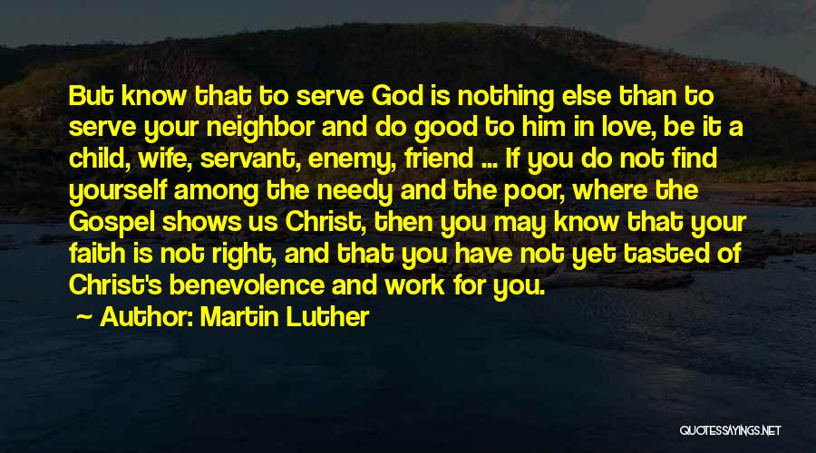 Christ's Love For Us Quotes By Martin Luther