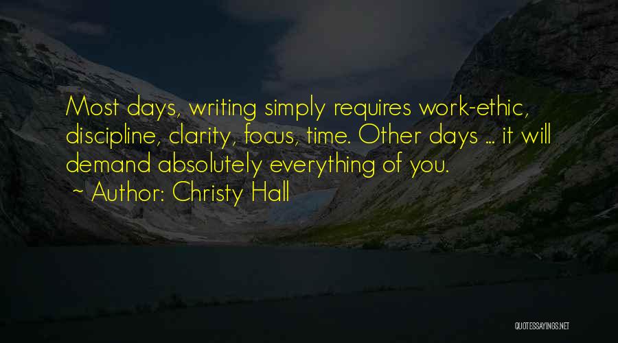 Christy Hall Quotes 490768