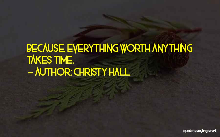 Christy Hall Quotes 992424