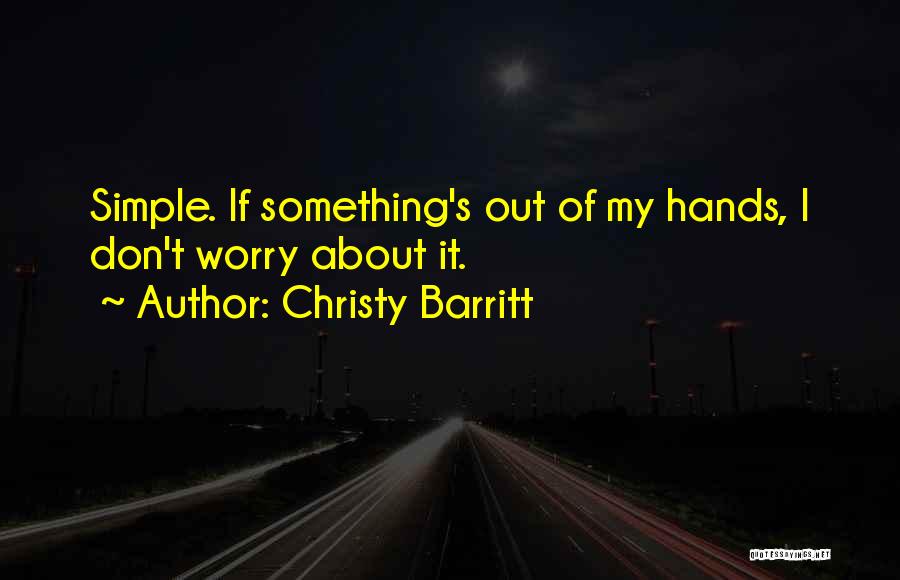 Christy Quotes By Christy Barritt