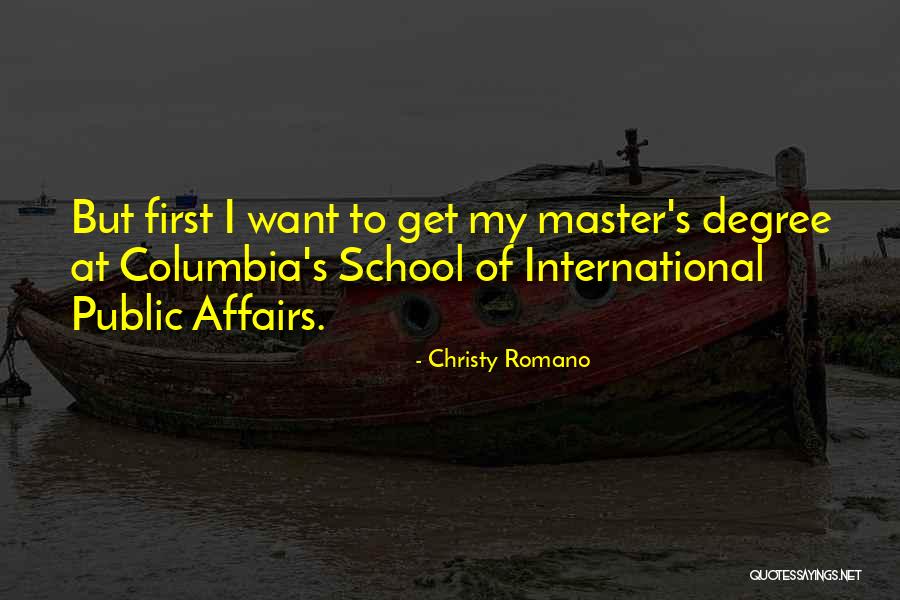 Christy Romano Quotes 1903656