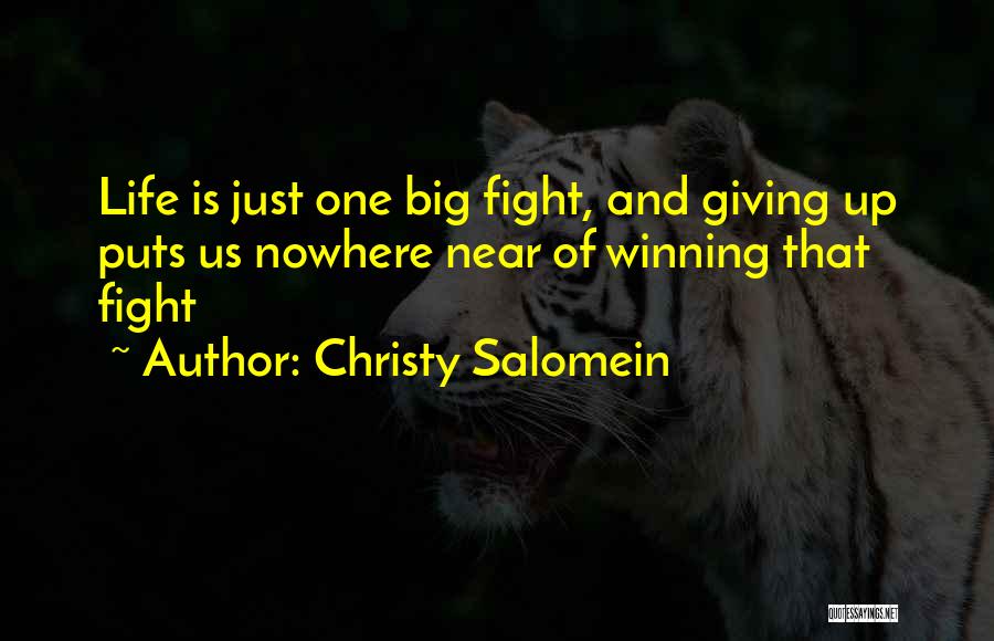 Christy Salomein Quotes 203284