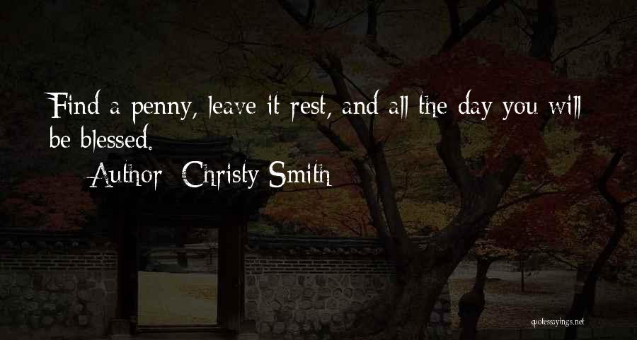 Christy Smith Quotes 1461746