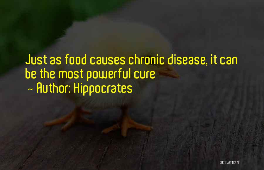 Chronic Disease Quotes By Hippocrates