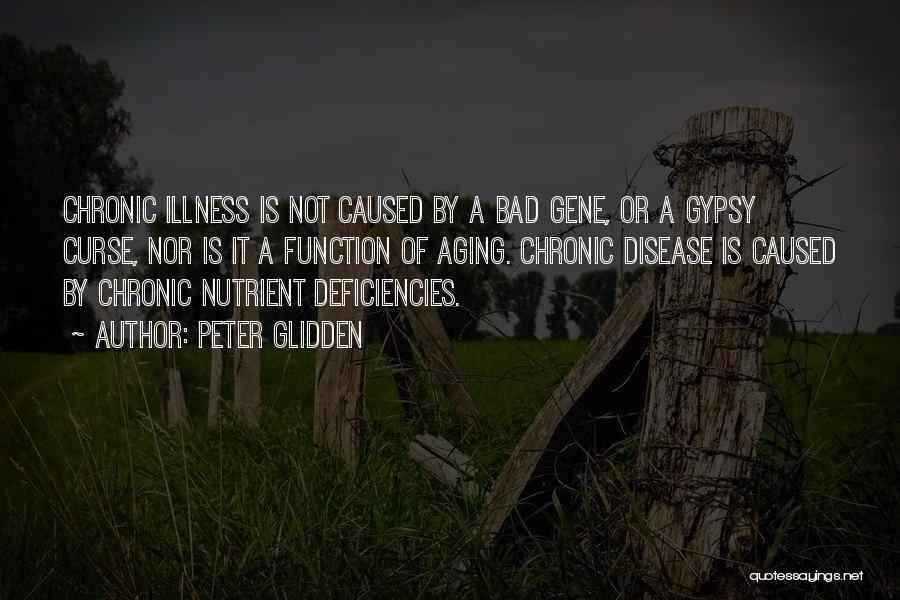 Chronic Disease Quotes By Peter Glidden