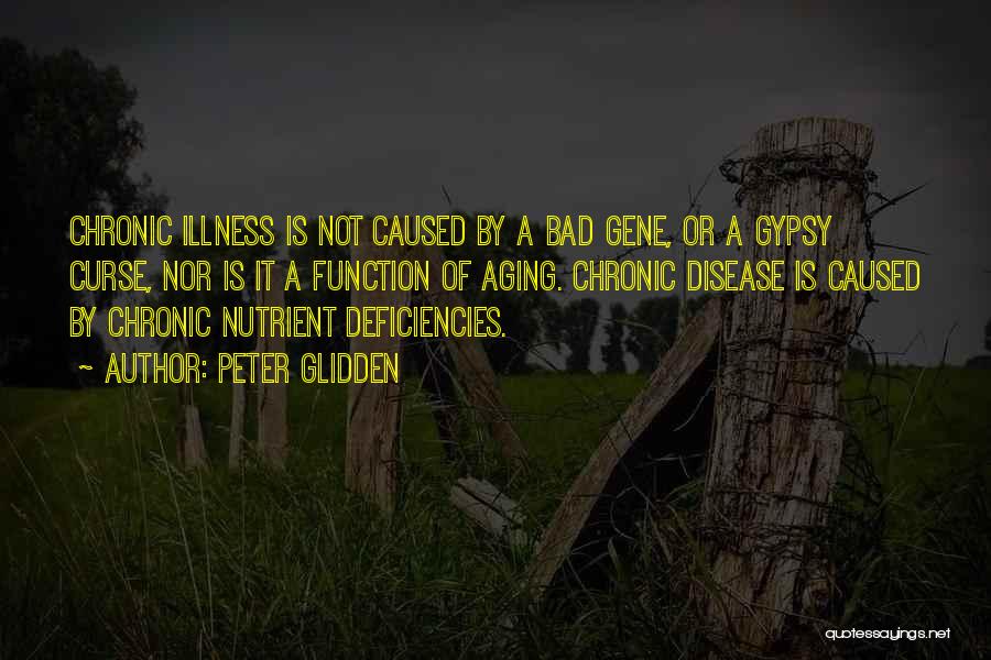 Chronic Illness Quotes By Peter Glidden