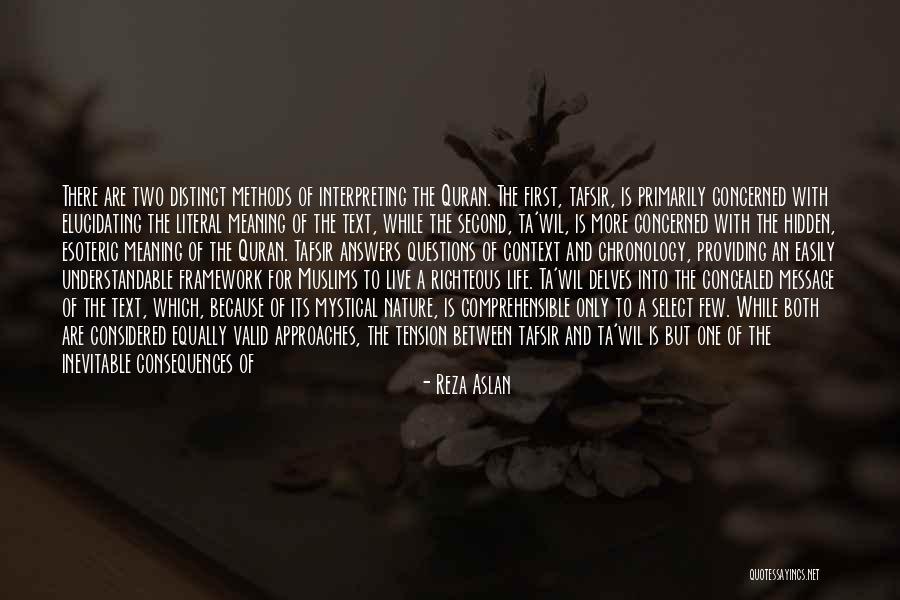 Chronology Quotes By Reza Aslan