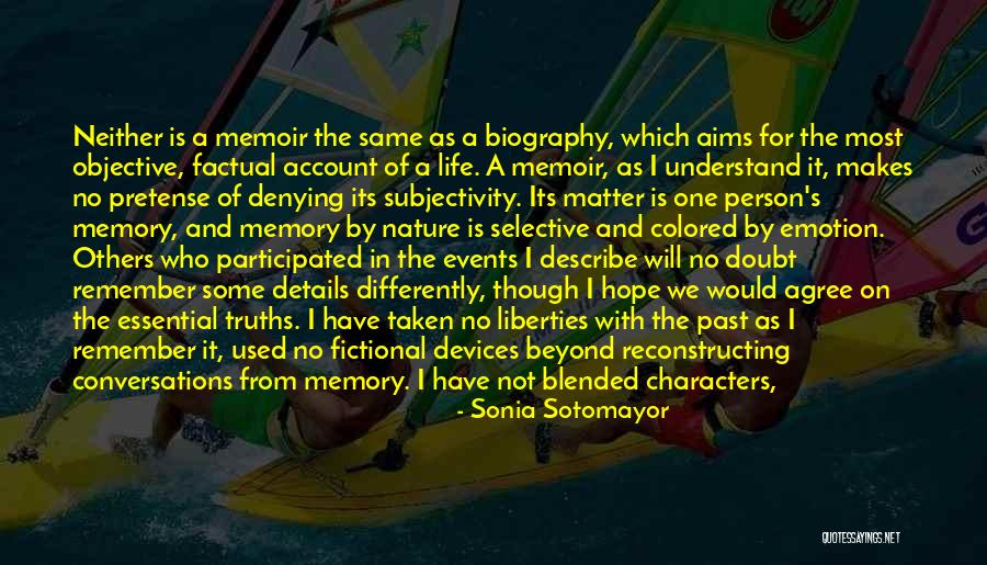 Chronology Quotes By Sonia Sotomayor