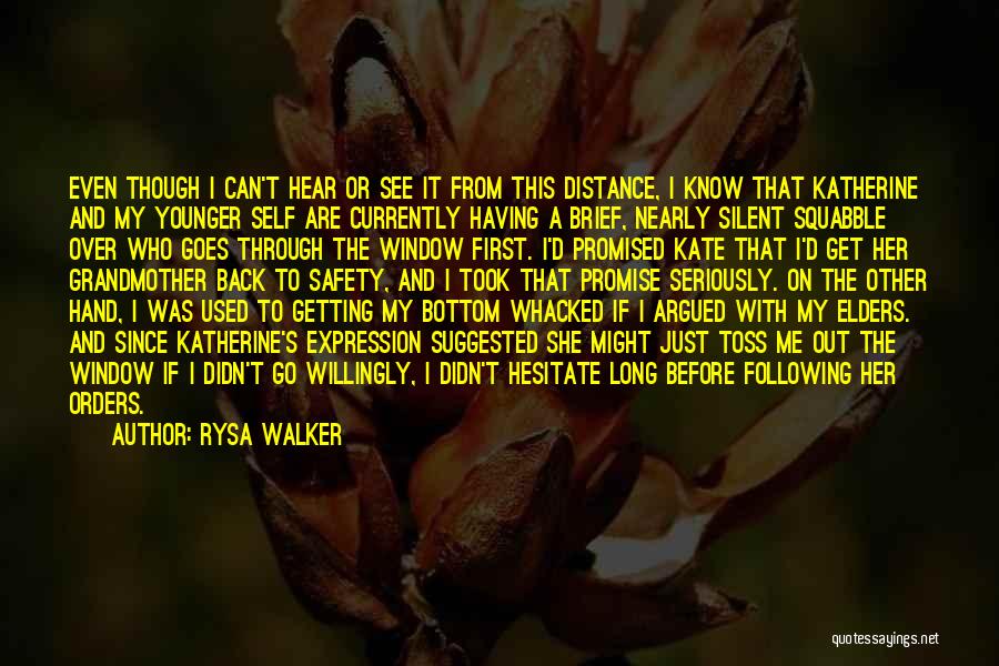 Chronos Quotes By Rysa Walker