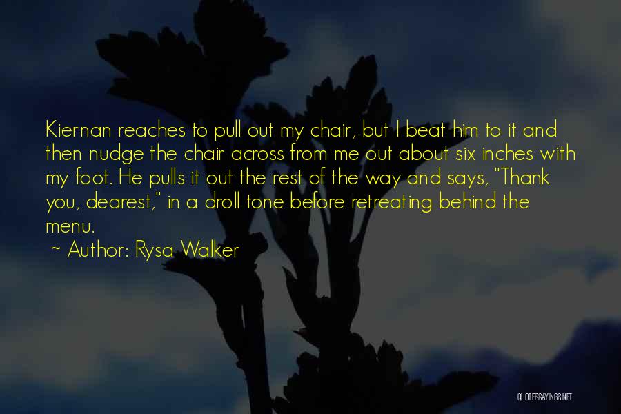 Chronos Quotes By Rysa Walker