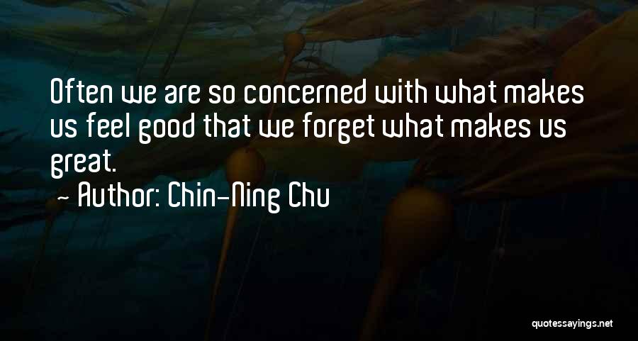 Chu Quotes By Chin-Ning Chu