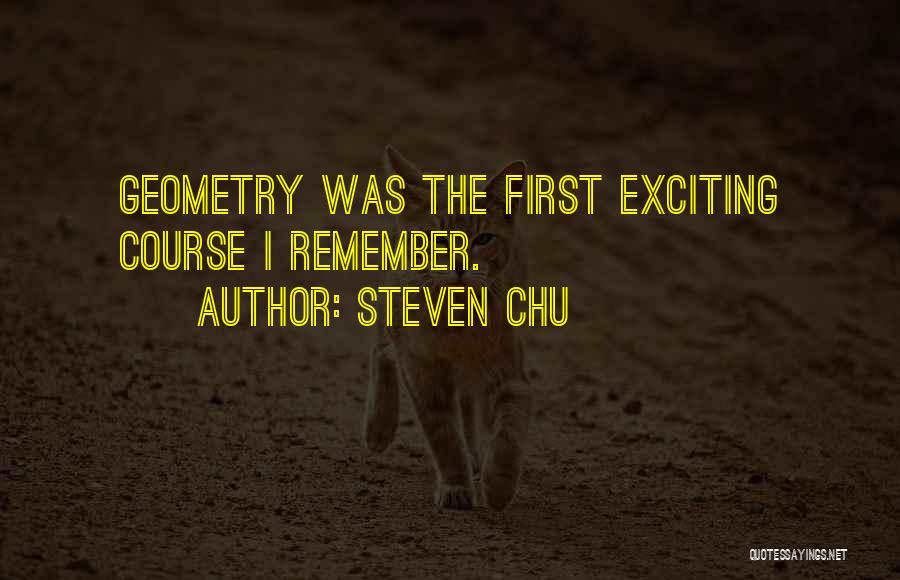 Chu Quotes By Steven Chu