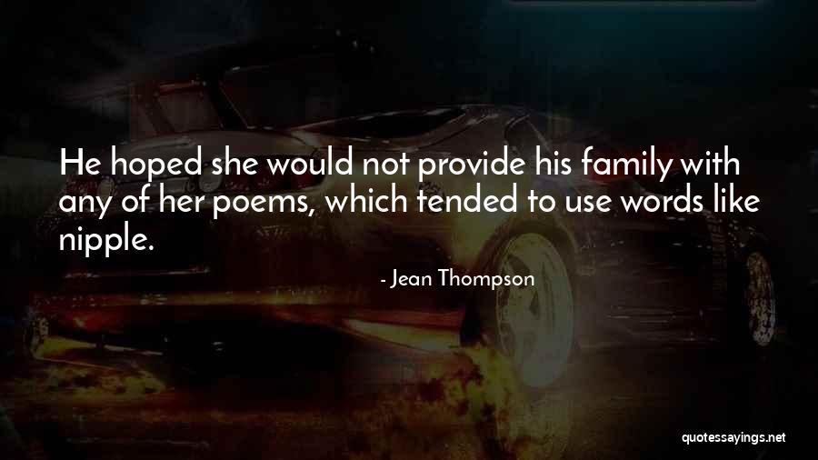 Chuan Quotes By Jean Thompson Chuan Quotes By Jean Thompson