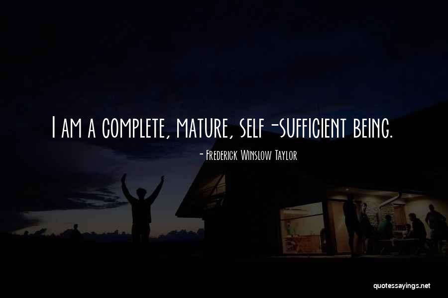 Chuchin De La Quotes By Frederick Winslow Taylor
