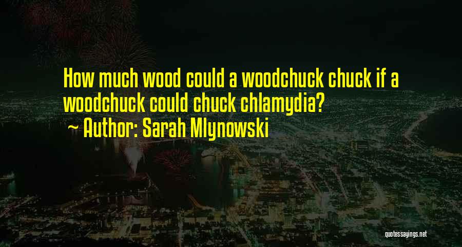 Chuck And Sarah Quotes By Sarah Mlynowski