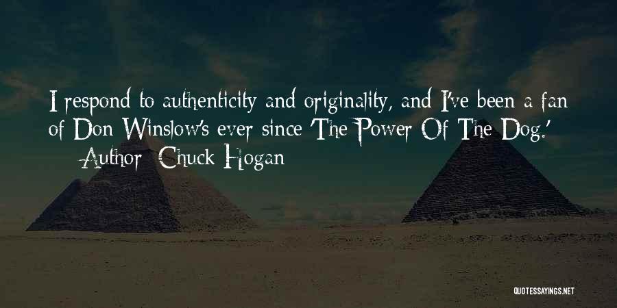 Chuck Hogan Quotes 1772679