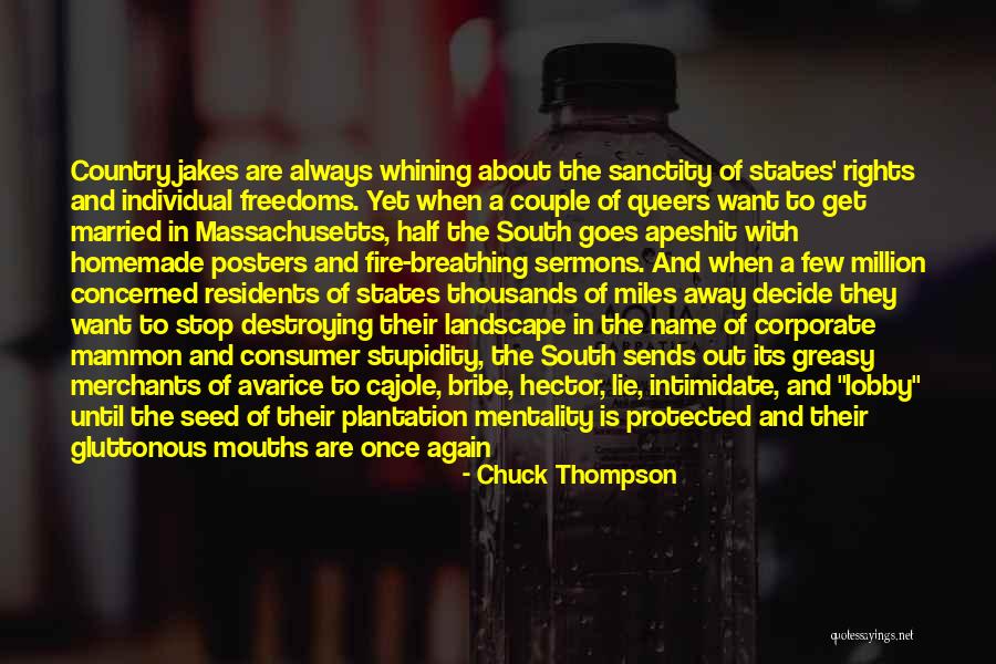 Chuck Thompson Quotes 591950