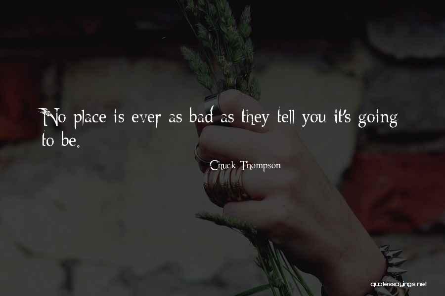 Chuck Thompson Quotes 781457 Chuck Thompson Quotes 781457