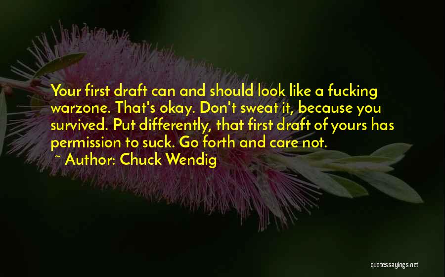 Chuck Wendig Quotes 585684