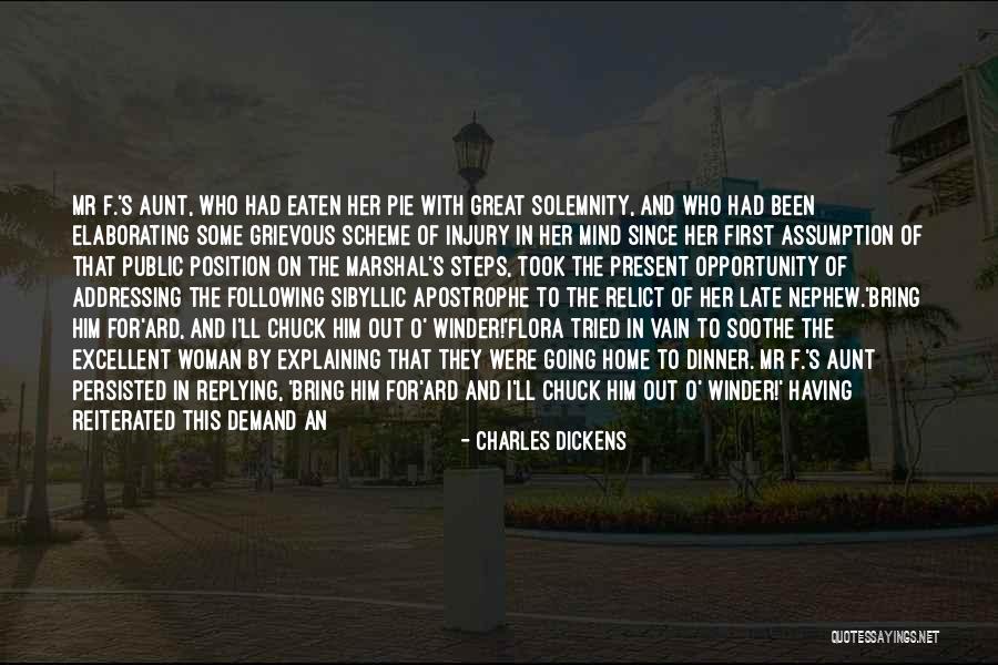 Chucking Quotes By Charles Dickens