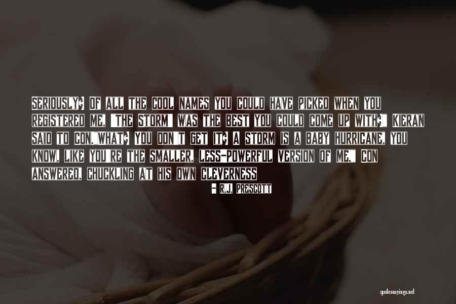 Chuckling Quotes By R.J. Prescott Chuckling Quotes By R.J. Prescott