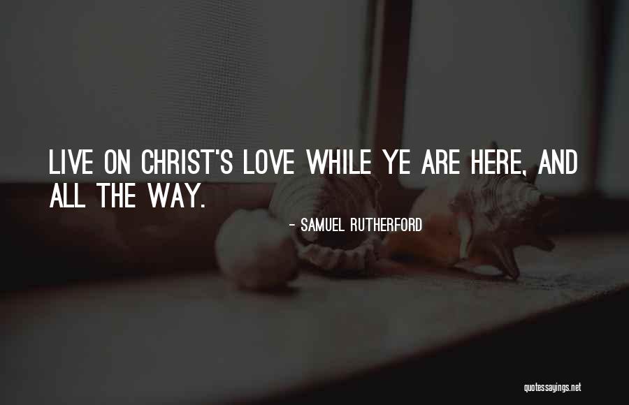 Chugoku Japan Quotes By Samuel Rutherford Chugoku Japan Quotes By Samuel Rutherford