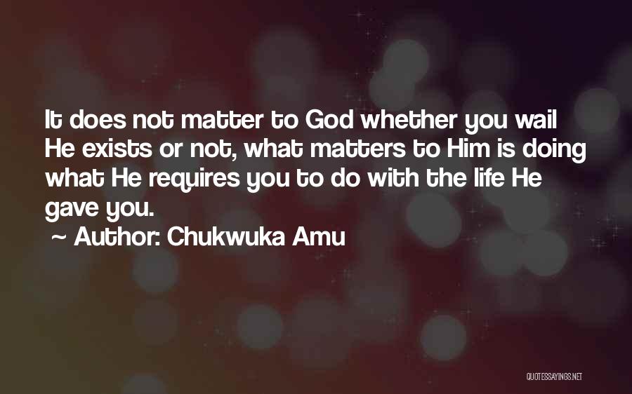 Chukwuka Amu Quotes 2076010