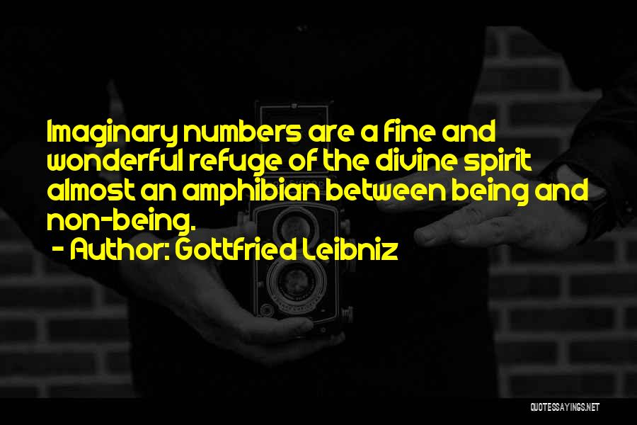 Chummed Up Quotes By Gottfried Leibniz