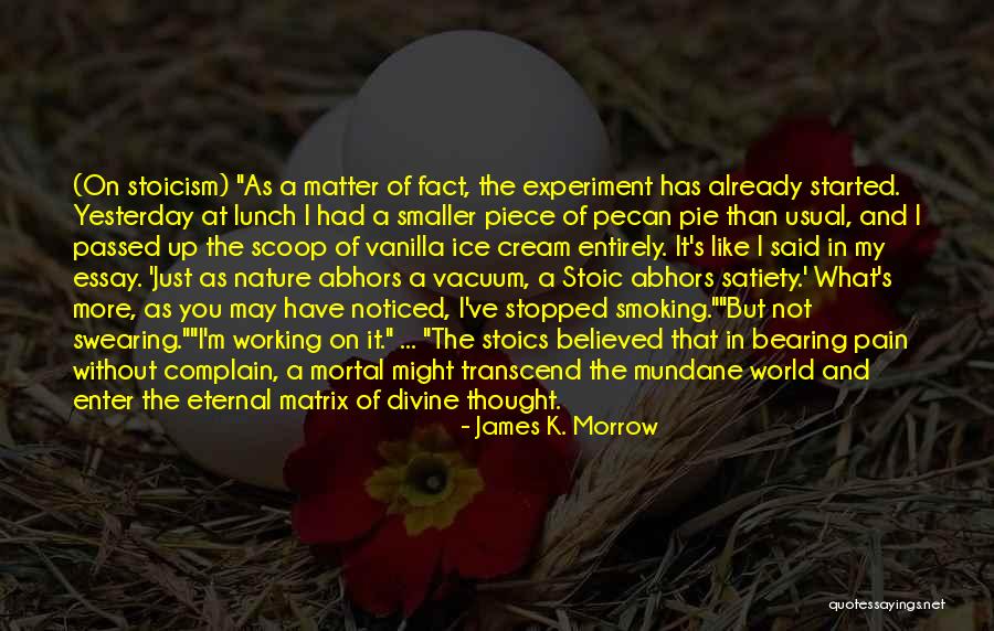 Chumming Eft Quotes By James K. Morrow Chumming Eft Quotes By James K. Morrow
