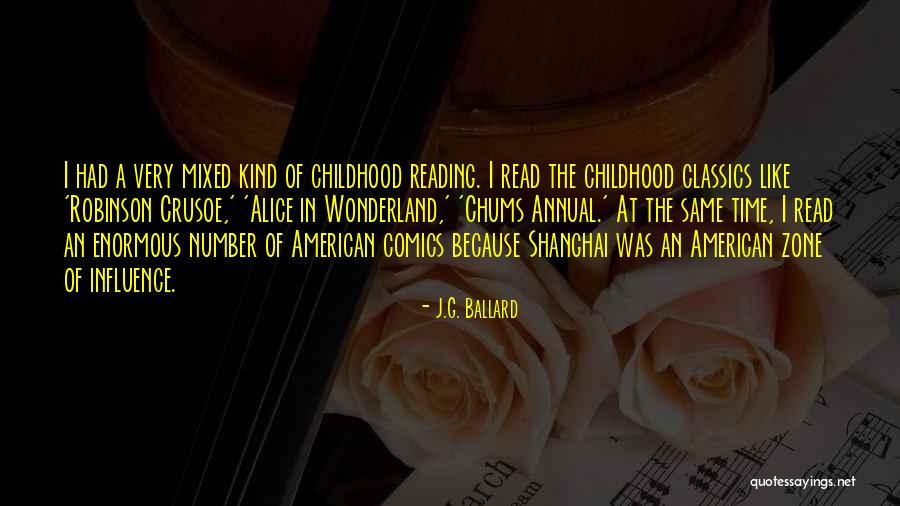 Chums Quotes By J.G. Ballard