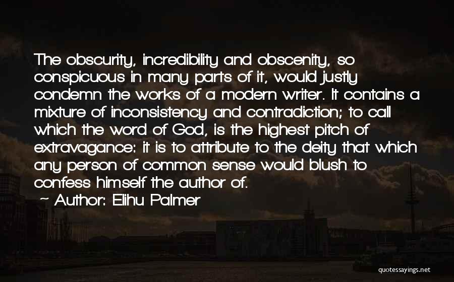 Chunin Exam Quotes By Elihu Palmer