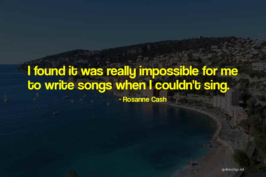 Chunin Vest Quotes By Rosanne Cash Chunin Vest Quotes By Rosanne Cash