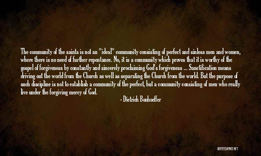 Church And Community Quotes By Dietrich Bonhoeffer