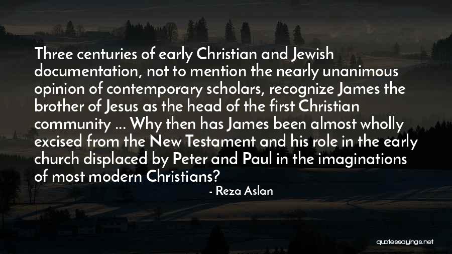 Church And Community Quotes By Reza Aslan