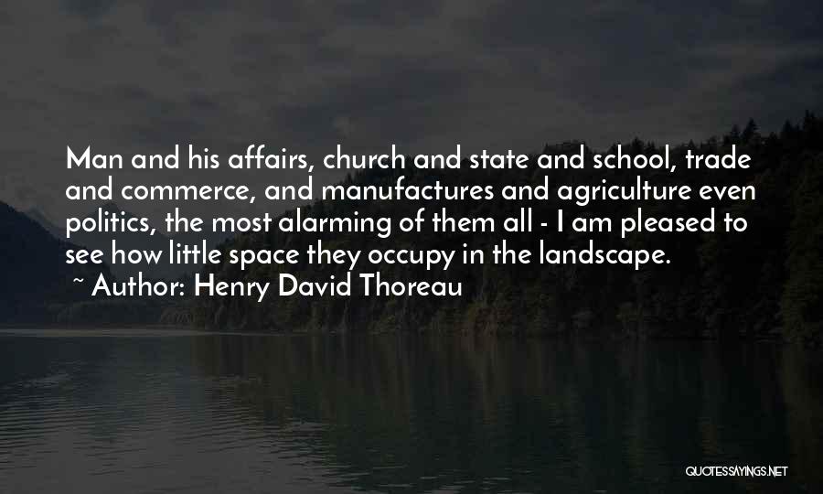 Church And Politics Quotes By Henry David Thoreau