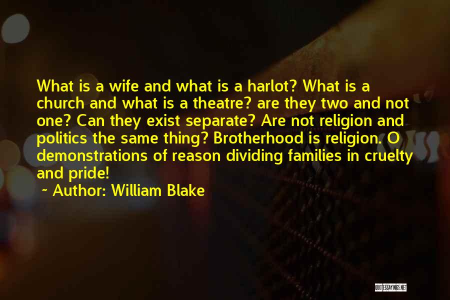 Church And Politics Quotes By William Blake