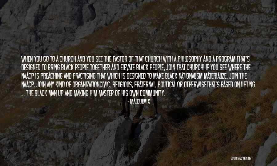 Church And The Black Community Quotes By Malcolm X Church And The Black Community Quotes By Malcolm X