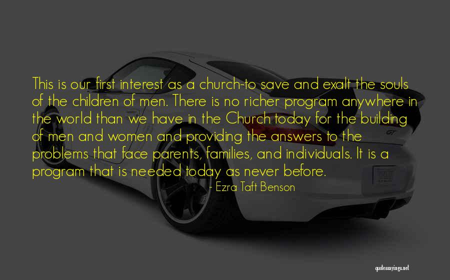 Church And Women Quotes By Ezra Taft Benson Church And Women Quotes By Ezra Taft Benson