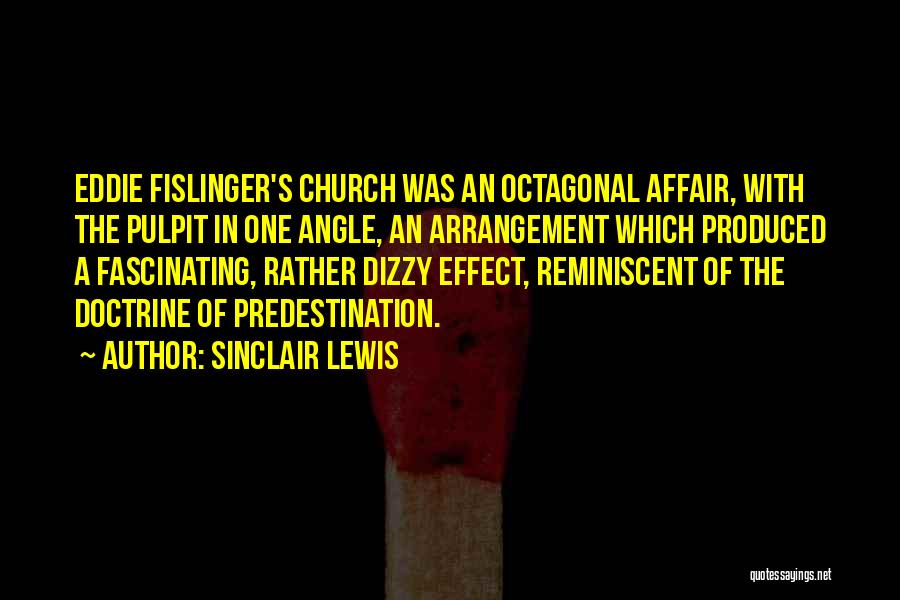 Church Architecture Quotes By Sinclair Lewis